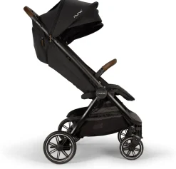 Nuna TRVL dubl Lightweight Side by Side Double Stroller - Caviar