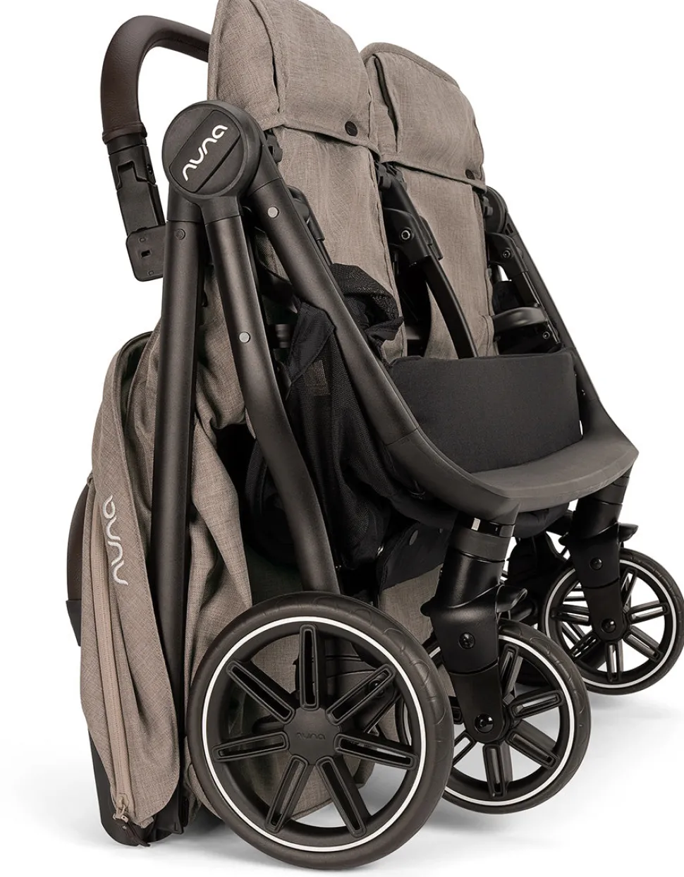 Nuna TRVL dubl Lightweight Side by Side Double Stroller - Cedar