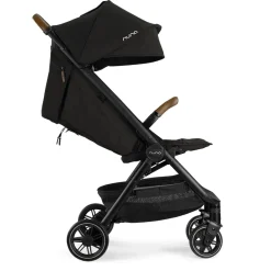 Nuna TRVL Self-Folding Compact Stroller - Caviar