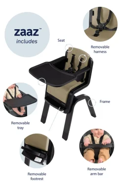 Nuna Zaaz High Chair - Pine