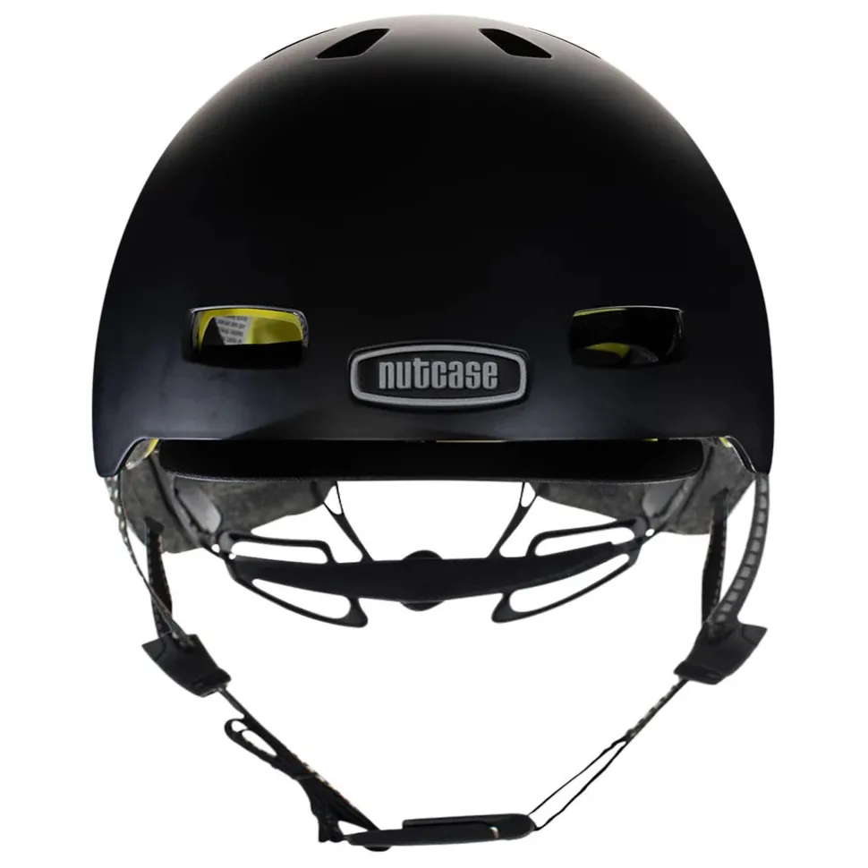 Nutcase Street Helmet w/MIPS - Onyx Solid Satin, Small (Adult)