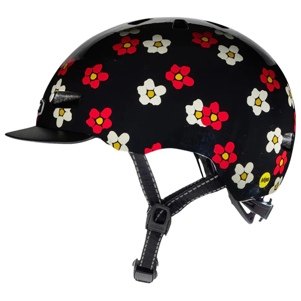 Nutcase Street Helmet w/MIPS - Fun Flor-All Gloss, Small (Adult)