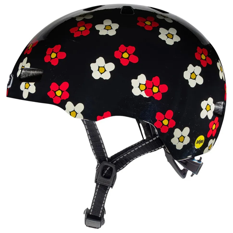 Nutcase Street Helmet w/MIPS - Fun Flor-All Gloss, Small (Adult)