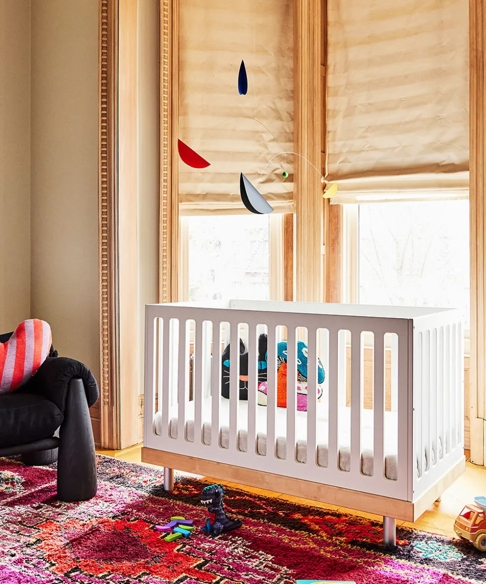 Oeuf Classic Crib - White/Birch