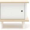 Oeuf ML Night Stand - White/Birch