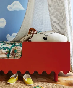 Oeuf Moss Toddler Bed - Red - Tomato