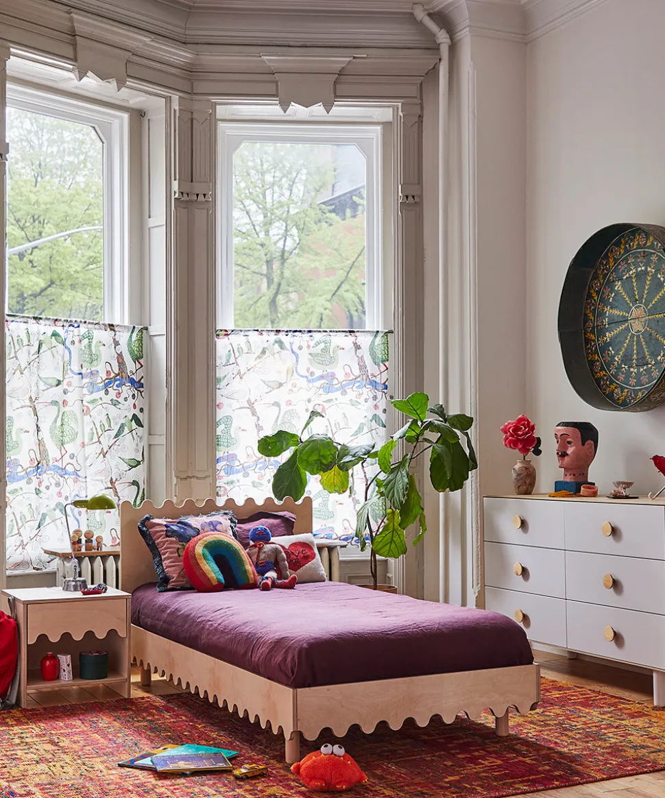 Oeuf Moss Twin Bed - Birch