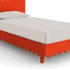 Oeuf Moss Twin Bed - Red - Tomato