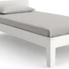 Oeuf Perch Twin Lower Bed - White