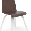 Oeuf Rabbit Play Chair (Set of 2) - White/Walnut