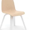 Oeuf Rabbit Play Chair (Set of 2) - White/Birch