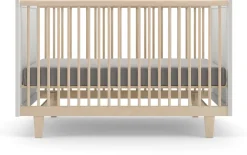 Oeuf Rhea Crib - White/Birch