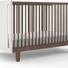 Oeuf Rhea Crib - White/Walnut