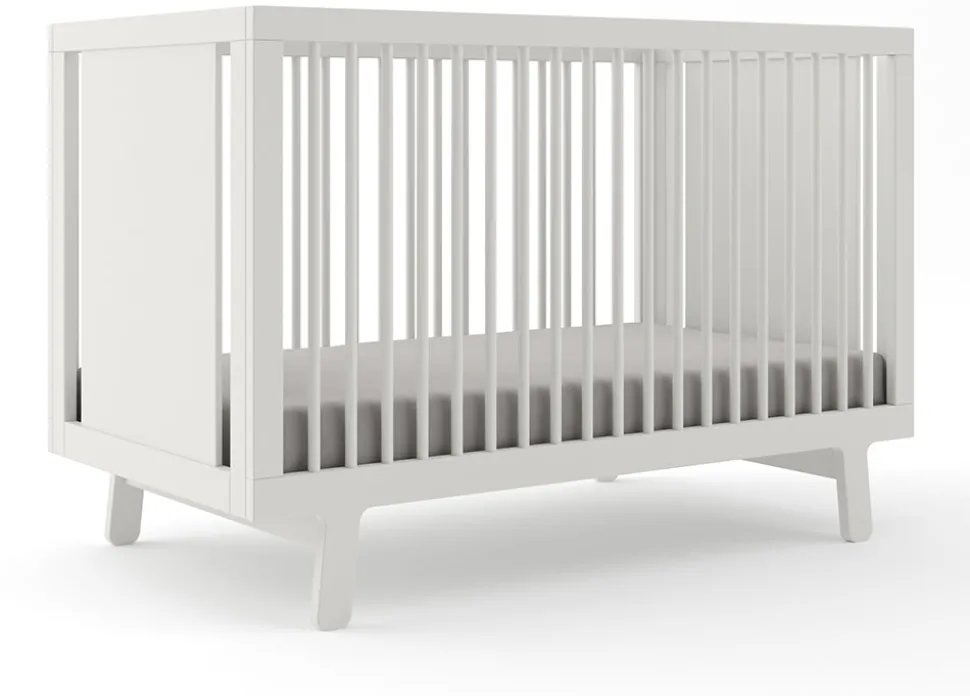 Oeuf Sparrow Crib - White