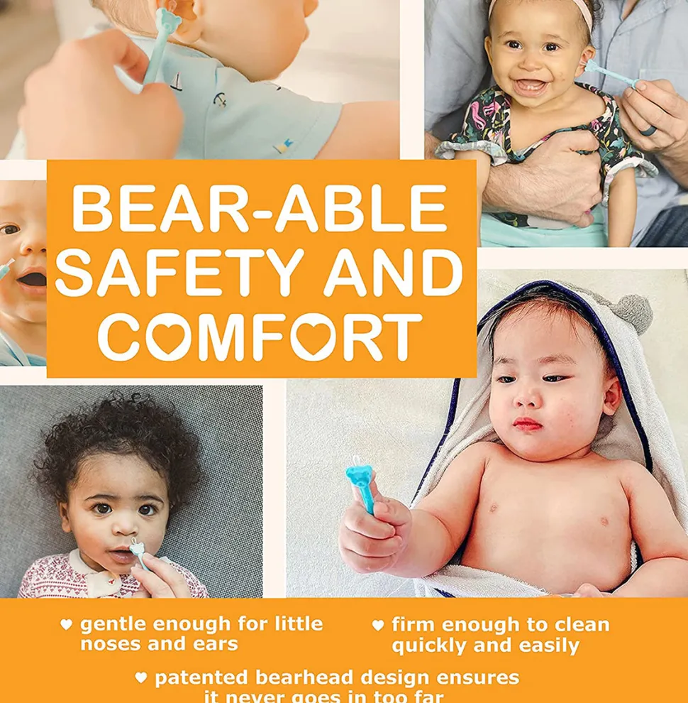 Oogiebear Infant Nose & Ear Cleaner - Blue