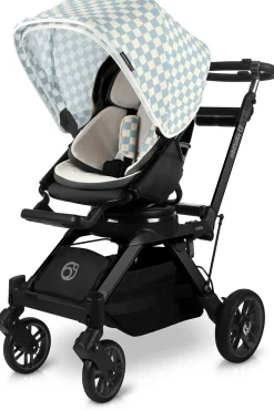 Orbit Baby G5 Stroller Canopy - Checkered Surf Spray