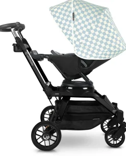 Orbit Baby G5 Stroller Canopy - Checkered Surf Spray