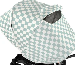 Orbit Baby G5 Stroller Canopy - Checkered Surf Spray