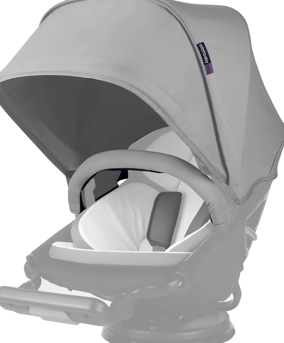 Orbit Baby G5 Stroller Canopy - Fog