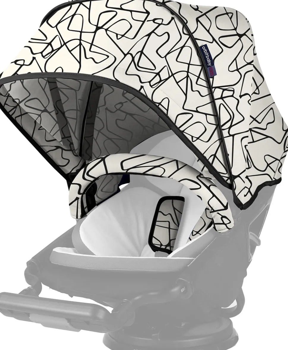Orbit Baby G5 Stroller Canopy - Squiggle