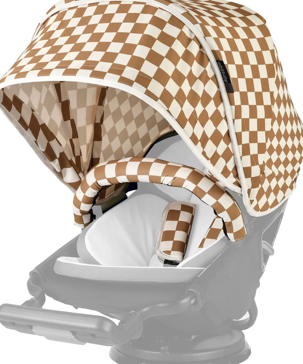 Orbit Baby G5 Stroller Canopy - Chestnut Check