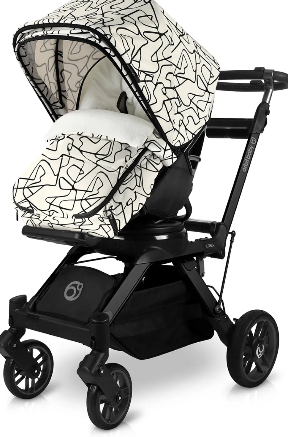 Orbit Baby G5 Stroller Footmuff - Squiggle