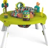 Oribel PortaPlay 4-in-1 Foldable Activity Center - Turn, Bounce, Play, Transform - Forest Friends
