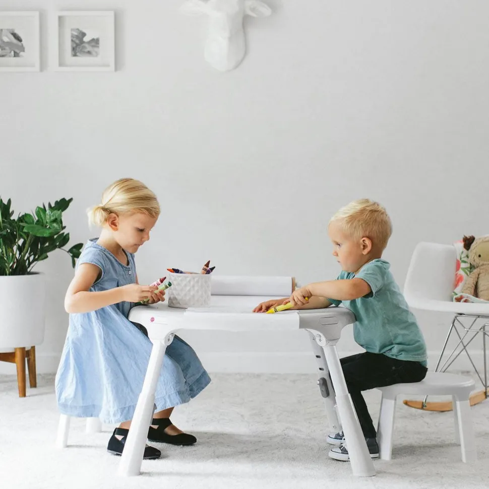 Oribel Portaplay 4-in-1 Grow With Me Activity Center & Stools - Wonderland Adventures