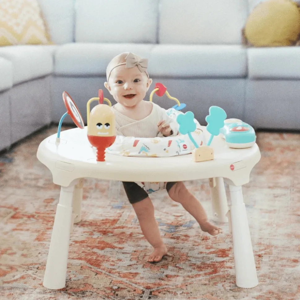 Oribel Portaplay 4-in-1 Grow With Me Activity Center & Stools - Monsterland