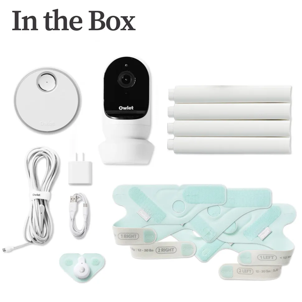 Owlet Cam 2 & Dream Sock Duo Smart Baby Monitoring System - Mint