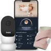 Owlet Cam 2 & Dream Sock Duo Smart Baby Monitoring System - Dusty Rose