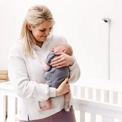 Owlet Cam 2 & Dream Sock Duo Smart Baby Monitoring System - Dusty Rose