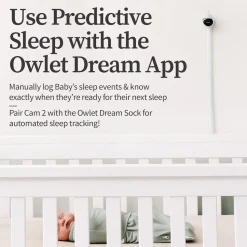 Owlet Cam 2 Smart HD Video Baby Monitor - Dusty Rose