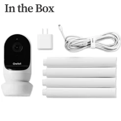 Owlet Cam 2 Smart HD Video Baby Monitor - Dusty Rose
