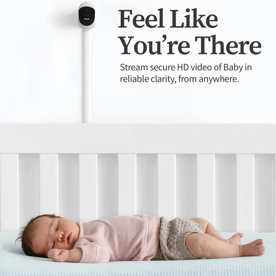 Owlet Cam 2 Smart HD Video Baby Monitor - White