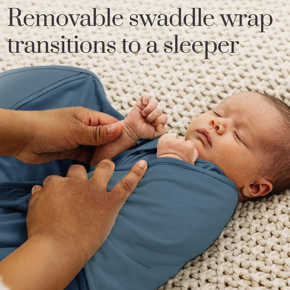 Owlet Dream Sleeper with Swaddle - Bedtime Blue (0-3 months)