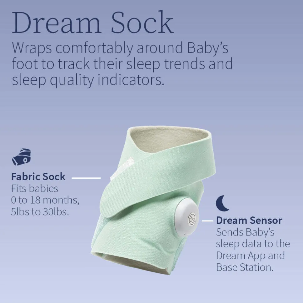 Owlet Dream Sock Smart Baby Monitor - Dusty Rose