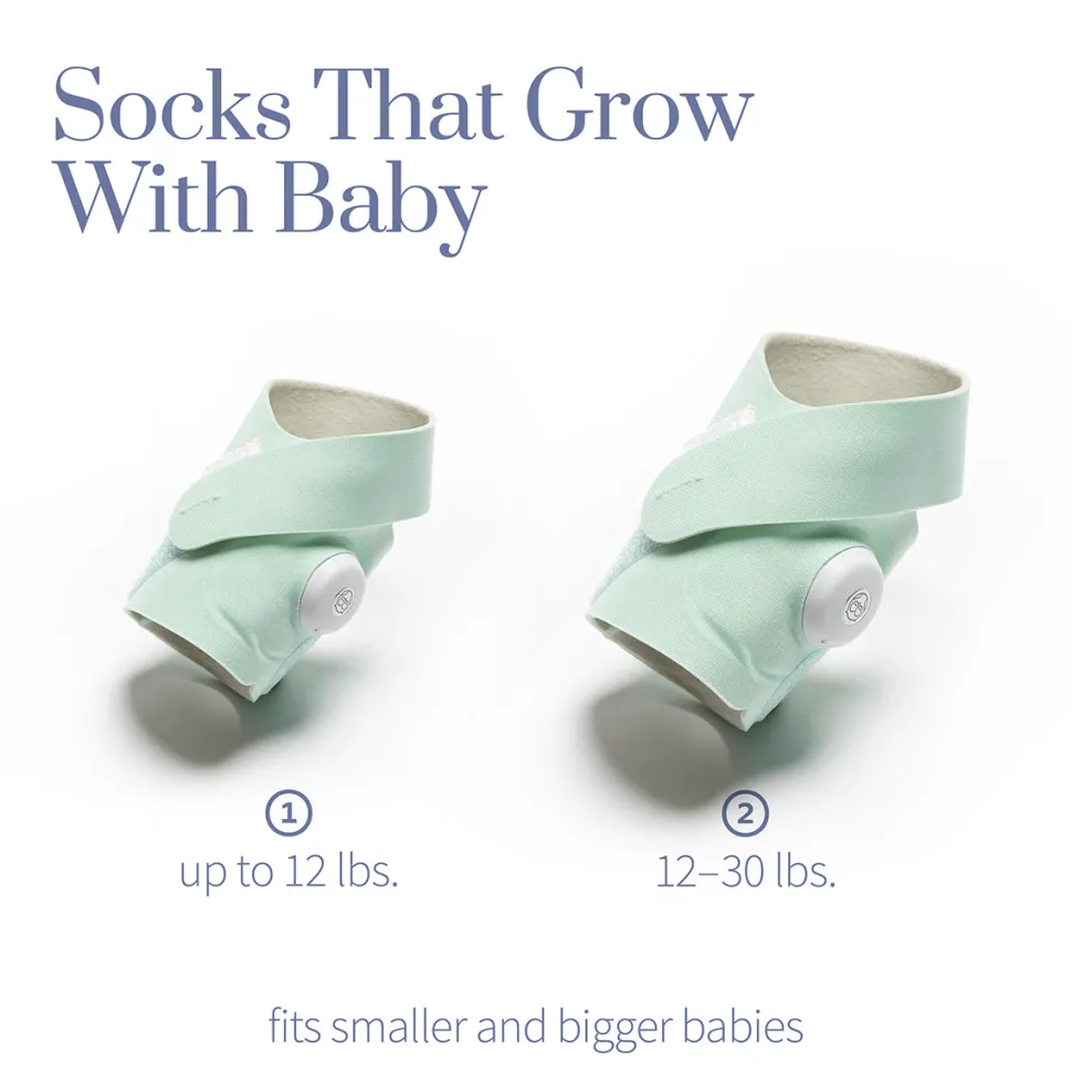 Owlet Dream Sock Smart Baby Monitor - Dusty Rose