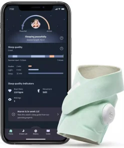 Owlet Dream Sock Smart Baby Monitor - Mint