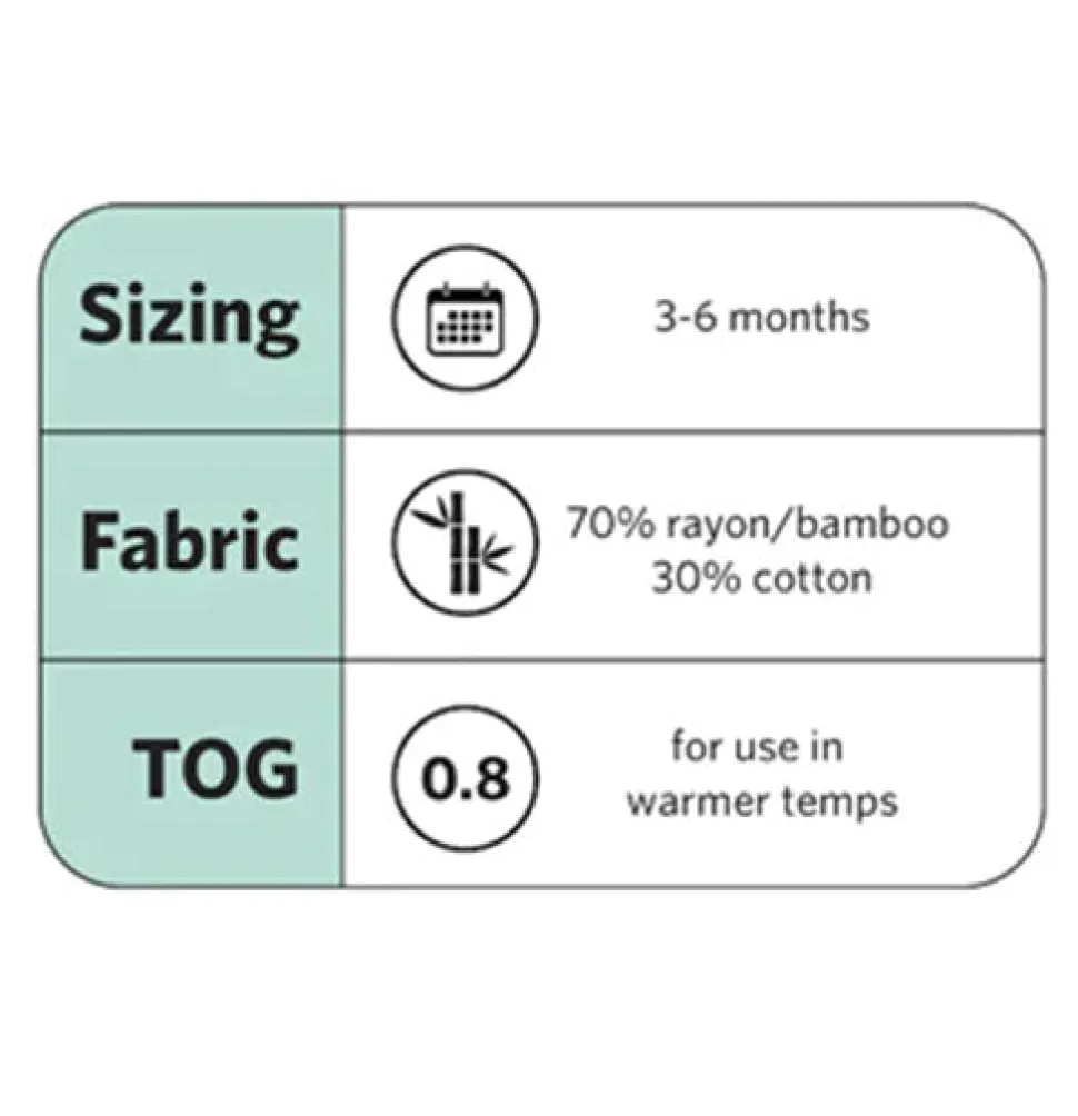 Owlet Sleeper Wearable Blanket - White (3-6 months)