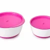 OXO Tot Small & Large Bowl Set - Pink