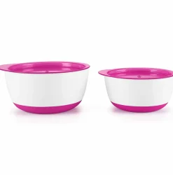 OXO Tot Small & Large Bowl Set - Pink