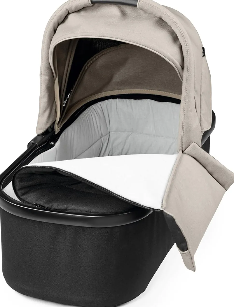 Peg Perego Bassinet With Home Stand - Vanilla Blend