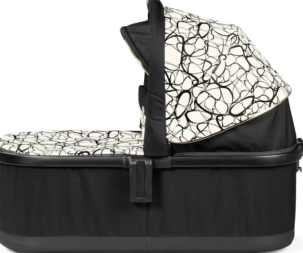 Peg Perego Bassinet With Home Stand - Graphic Gold