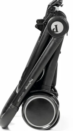 Peg Perego City Loop Chassis + Primo Viaggio 4-35 Urban Mobility Infant Car Seat Bundle - Black / True Black