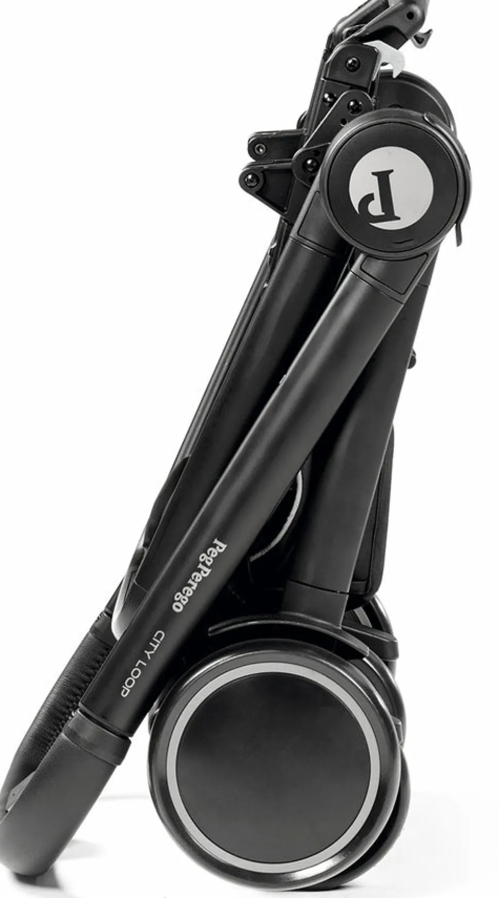 Peg Perego City Loop Chassis + Primo Viaggio 4-35 Urban Mobility Infant Car Seat Bundle - Black / True Black