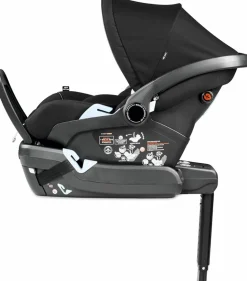 Peg Perego City Loop Chassis + Primo Viaggio Lounge Infant Car Seat Bundle - Black / True Black
