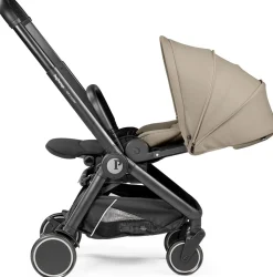 Peg Perego City Loop Stroller + Primo Viaggio Lounge Travel System Bundle - Black / Vanilla Blend / Vanilla Blend