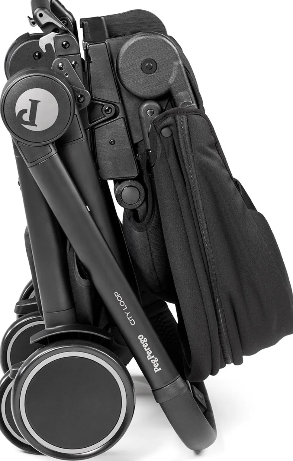 Peg Perego City Loop Stroller Bundle - Black / True Black