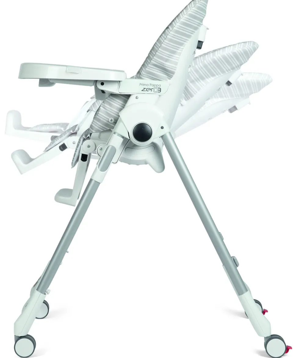 Peg Perego Prima Pappa Zero 3 High Chair - Linear Grey